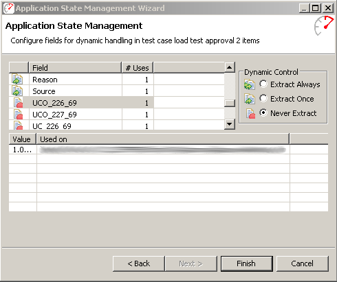 Configuring ASM to ignore fields