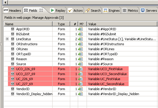 Inserting extracted data into fields